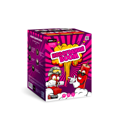 Новогодний BOOM Фейерверк купить в Ростове-на-Дону | rostov-na-donu.salutsklad.ru